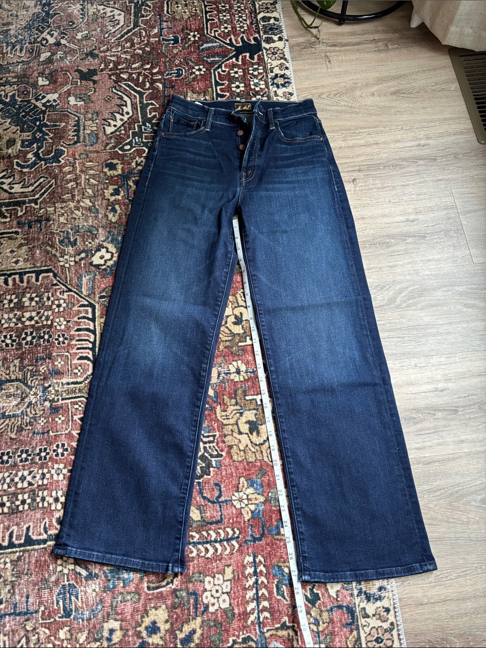 MOTHER Rambler Ankle Jean in Off Limits Wash